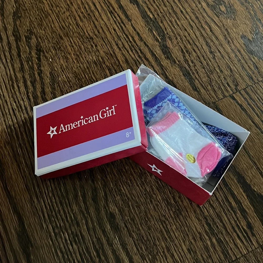 American girl doll tights and socks for dolls - new in box!